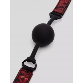 Кляп-шар на двусторонних ремешках Reversible Silicone Ball Gag - Fifty Shades of Grey - купить с доставкой в Петропавловске-Камчатском