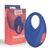 Синее эрекционное кольцо RRRING Casual Date Cock Ring - FeelzToys - в Петропавловске-Камчатском купить с доставкой