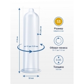 Презервативы MY.SIZE размер 53 - 10 шт. - My.Size - купить с доставкой в Петропавловске-Камчатском
