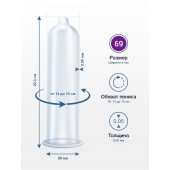 Презервативы MY.SIZE размер 69 - 10 шт. - My.Size - купить с доставкой в Петропавловске-Камчатском