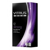 Презервативы с утолщённой стенкой VITALIS PREMIUM strong - 12 шт. - Vitalis - купить с доставкой в Петропавловске-Камчатском