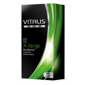 Презервативы увеличенного размера VITALIS PREMIUM x-large - 12 шт. - Vitalis - купить с доставкой в Петропавловске-Камчатском