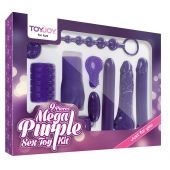 Эротический набор Toy Joy Mega Purple - Toy Joy - купить с доставкой в Петропавловске-Камчатском