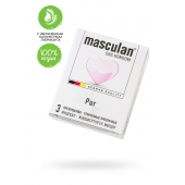 Супертонкие презервативы Masculan Pur - 3 шт. - Masculan - купить с доставкой в Петропавловске-Камчатском