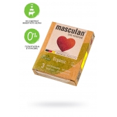 Экологически чистые презервативы Masculan Organic - 3 шт. - Masculan - купить с доставкой в Петропавловске-Камчатском