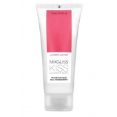 Смазка на водной основе Mixgliss Kiss с ароматом земляники - 70 мл. - Mixgliss - купить с доставкой в Петропавловске-Камчатском