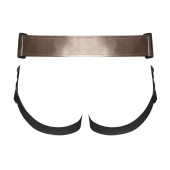 Бронзовый пояс для насадок Curious Harness - Strap-on-me - купить с доставкой в Петропавловске-Камчатском