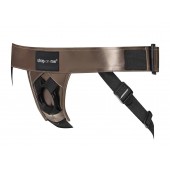 Бронзовый пояс для насадок Curious Harness - Strap-on-me - купить с доставкой в Петропавловске-Камчатском