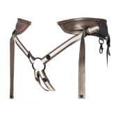 Бронзовый пояс для насадок Desirous Harness - Strap-on-me - купить с доставкой в Петропавловске-Камчатском