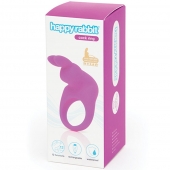 Фиолетовое эрекционное виброкольцо Happy Rabbit Rechargeable Rabbit Cock Ring - Happy Rabbit - в Петропавловске-Камчатском купить с доставкой