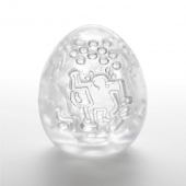 Мастурбатор-яйцо Keith Haring EGG DANCE - Tenga - в Петропавловске-Камчатском купить с доставкой