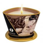 Массажная свеча Intoxicatin Chocolate с ароматом шоколада - 170 мл. - Shunga - купить с доставкой в Петропавловске-Камчатском
