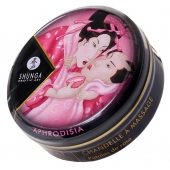 Массажная свеча Rose Petals с ароматом розы - 30 мл. - Shunga - купить с доставкой в Петропавловске-Камчатском