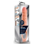 Телесная насадка на пенис 9 Inch Cock Sheath Extender - 22,2 см. - Blush Novelties - в Петропавловске-Камчатском купить с доставкой
