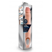 Телесная насадка на пенис 11.5 Inch Cock Sheath Penis Extender - 29,2 см. - Blush Novelties - в Петропавловске-Камчатском купить с доставкой