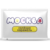 Универсальная смазка с ароматом солёной карамели  Москва Вкусная  - 10 мл. - Москва - купить с доставкой в Петропавловске-Камчатском