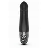 Черный вибратор с электростимуляцией Real Deal Neal - 16,5 см. - MyStim - купить с доставкой в Петропавловске-Камчатском