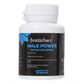 Капсулы для мужчин Erotichard male power - 20 капсул (0,370 гр.) - Erotic Hard - купить с доставкой в Петропавловске-Камчатском