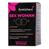 Капсулы для женщин Erotichard sex woman - 20 капсул (0,370 гр.) - Erotic Hard - купить с доставкой в Петропавловске-Камчатском