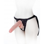 Фаллоимитатор на поясе Harness - 22,5 см. - LOVETOY (А-Полимер) - купить с доставкой в Петропавловске-Камчатском