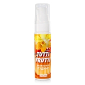 Интимный гель на водной основе Tutti-Frutti  Ванильный пудинг  - 30 гр. - Биоритм - купить с доставкой в Петропавловске-Камчатском