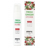 Возбуждающий гель Fresh Ginger Lychee Arousal Gel - 15 мл. - Exsens - купить с доставкой в Петропавловске-Камчатском
