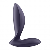 Фиолетовый анальный вибростимулятор Power Plug - Satisfyer - в Петропавловске-Камчатском купить с доставкой