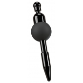 Черный уретральный вибростимулятор Vibrating Penis Plug - Orion - купить с доставкой в Петропавловске-Камчатском