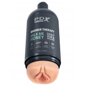 Телесный мастурбатор-вагина Shower Therapy Milk Me Honey - Pipedream - в Петропавловске-Камчатском купить с доставкой