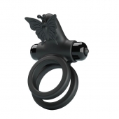 Черное эрекционное виброкольцо Passionate Ring IX - Baile - в Петропавловске-Камчатском купить с доставкой