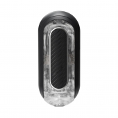 Черный мастурбатор Tenga Flip Zero Gravity с вибрацией - Tenga - в Петропавловске-Камчатском купить с доставкой