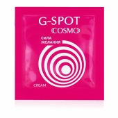 Стимулирующий интимный крем для женщин Cosmo G-spot - 2 гр. - Биоритм - купить с доставкой в Петропавловске-Камчатском