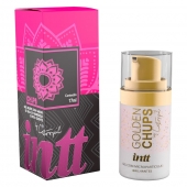 Возбуждающий гель Golden Chups с малиновым ароматом - 17 мл. - INTT - купить с доставкой в Петропавловске-Камчатском