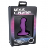 Фиолетовая вибровтулка Nexus G-Play+ M - Nexus Range - в Петропавловске-Камчатском купить с доставкой