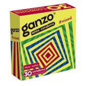 Микс-набор из 30 презервативов Ganzo Mixed - Ganzo - купить с доставкой в Петропавловске-Камчатском