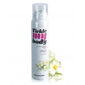Массажная хрустящая пенка Tickle My Body Monoi с ароматом моной - 150 мл. - Love to Love - купить с доставкой в Петропавловске-Камчатском