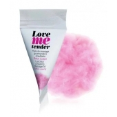 Съедобное согревающее массажное масло Love Me Tender Cotton Candy с ароматом сладкой ваты - 10 мл. - Love to Love - купить с доставкой в Петропавловске-Камчатском