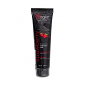 Интимный гель на водной основе Lube Tube Strawberry с клубничным вкусом - 100 мл. - ORGIE - купить с доставкой в Петропавловске-Камчатском