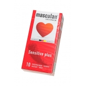 Презервативы Masculan Sensitive plus - 10 шт. - Masculan - купить с доставкой в Петропавловске-Камчатском