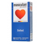Презервативы с пупырышками Masculan Dotted - 10 шт. - Masculan - купить с доставкой в Петропавловске-Камчатском
