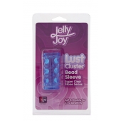 Голубая насадка с шипами и шишечками LUST CLUSTER - Dream Toys - в Петропавловске-Камчатском купить с доставкой