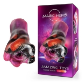 Разноцветный фантазийный мастурбатор - Bior toys - в Петропавловске-Камчатском купить с доставкой