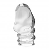 Прозрачная утолщающая насадка на пенис Jeremy - 7 см. - Baile - в Петропавловске-Камчатском купить с доставкой