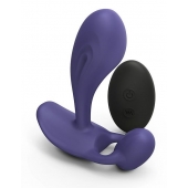 Темно-синий вибромассажер Witty P G Vibrator with Remote Control - Love to Love - в Петропавловске-Камчатском купить с доставкой