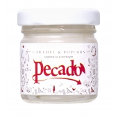 Массажная свеча Caramel   Popcorn - 35 мл. - Pecado - купить с доставкой в Петропавловске-Камчатском