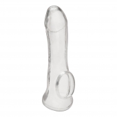 Прозрачная насадка на пенис Transparent Penis Enhancing Sleeve Extension - 15,9 см. - BlueLine - в Петропавловске-Камчатском купить с доставкой