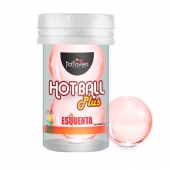 Лубрикант на масляной основе Hot Ball Plus с разогревающим эффектом (2 шарика по 3 гр.) - HotFlowers - купить с доставкой в Петропавловске-Камчатском
