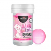 Лубрикант на силиконовой основе с эффектом вибрации Xana Loka Hot Ball (2 шарика по 3 гр.) - HotFlowers - купить с доставкой в Петропавловске-Камчатском
