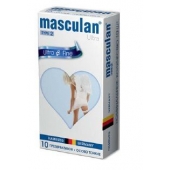 Ультратонкие презервативы Masculan Ultra Fine с обильной смазкой - 10 шт. - Masculan - купить с доставкой в Петропавловске-Камчатском