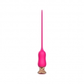 Розовый тонкий стимулятор Nipple Vibrator - 23 см. - I-MOON - купить с доставкой в Петропавловске-Камчатском